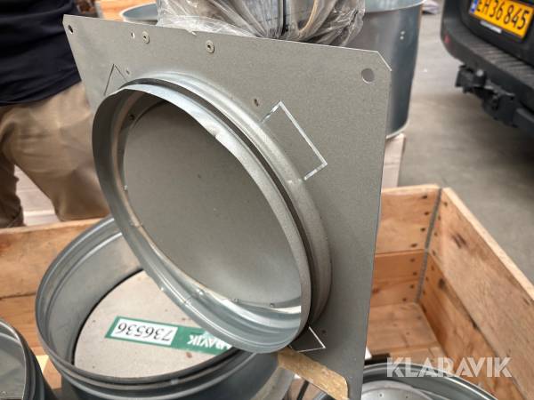 Brandspjæld Systemair Fire damper 5 styk