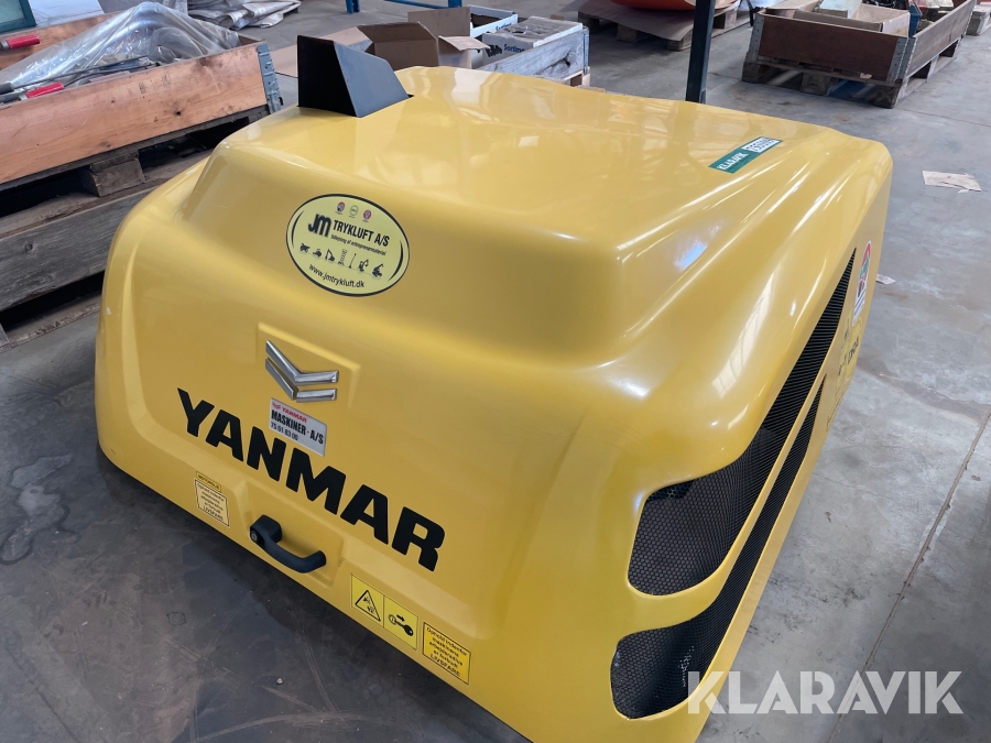 Motorhjelm til gummiged Yanmar TL100