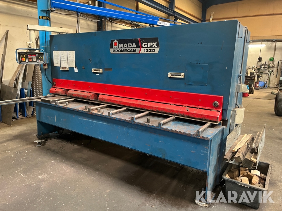 Hydraulisk pladesaks Amada GPX 1230