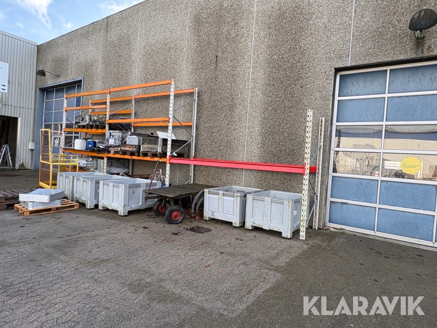 Pallereoler med indhold