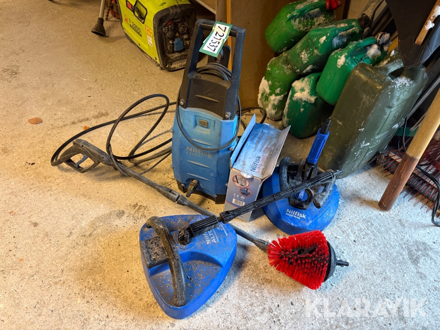 Højtryksrenser Nilfisk C 110.3 med tilbehør