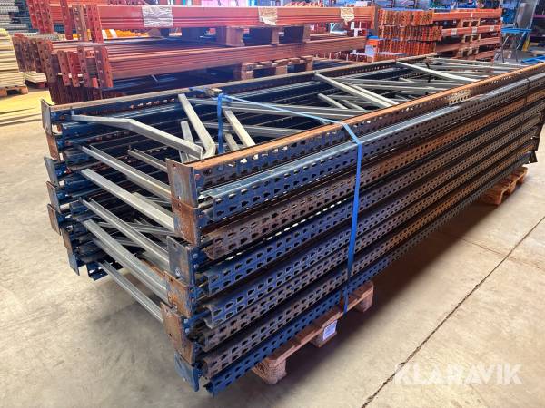 Pallereoler Mecalux - 13 fag i alt