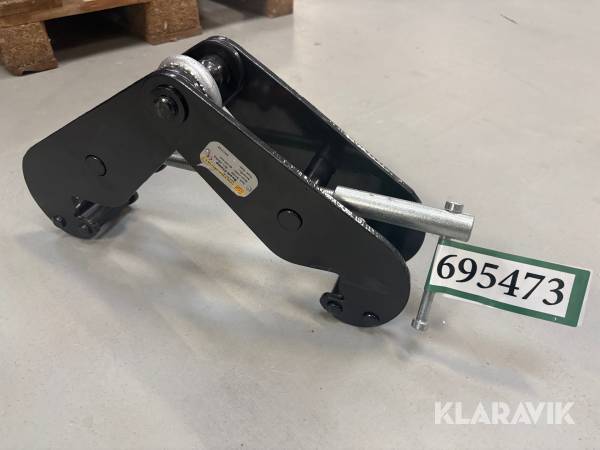 3 Bjælkeklemmer / bjælkeklo Fyns kranudstyr Beam clamp 300 3 styk