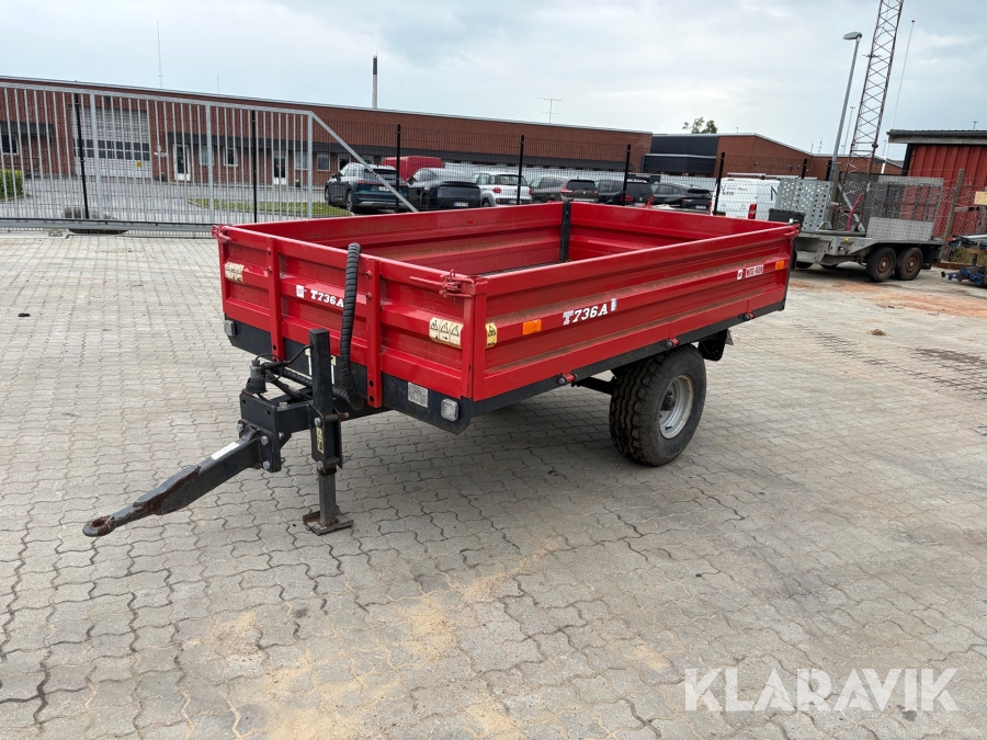 Entreprenørvogn Metal-Fach T736A / 1500 kg