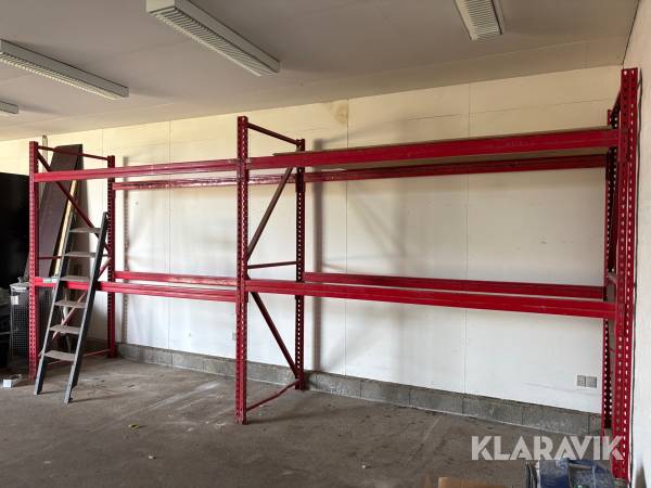 Pallereoler 2 fag + stige