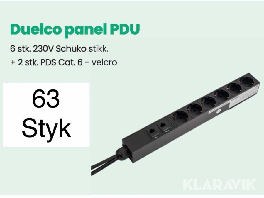 Stikdåser Duelco 63 Styk