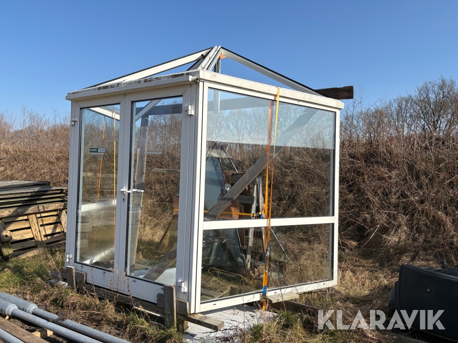 Indgangsparti aluminium/glas