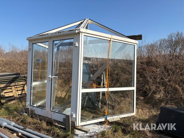 Indgangsparti aluminium/glas