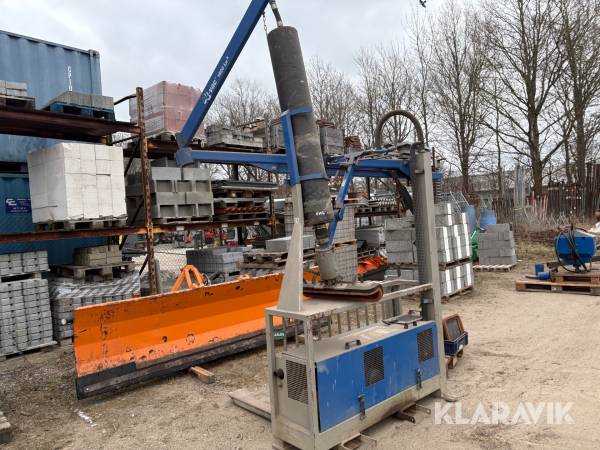 Kantstensløfter Alvac 1600 Lux vakuum