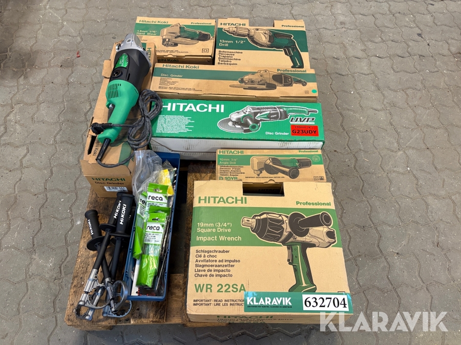 Håndværktøj Hitachi 7 objekter