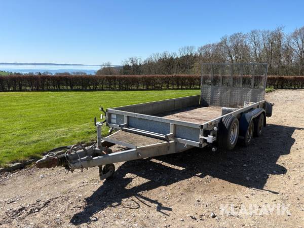 Maskintrailer Ifor Williams Gp 126 Gm