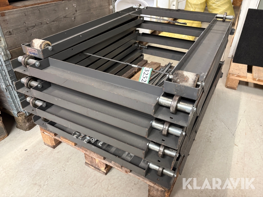 Palleudtræk til pallereol Uni-tech-dkm 8 styk