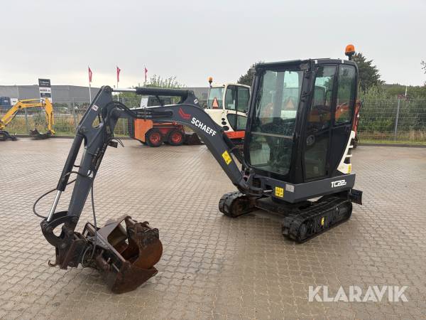 Minigraver Schaeff TC22