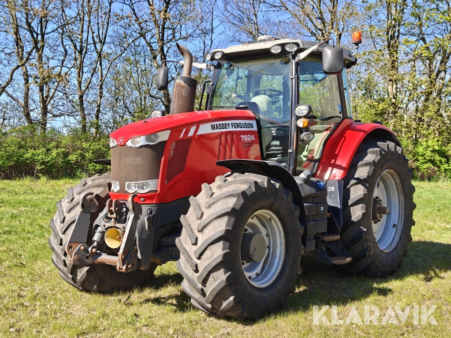 Traktor Massey Ferguson 7624 Dyna VT med frontlift og PTO