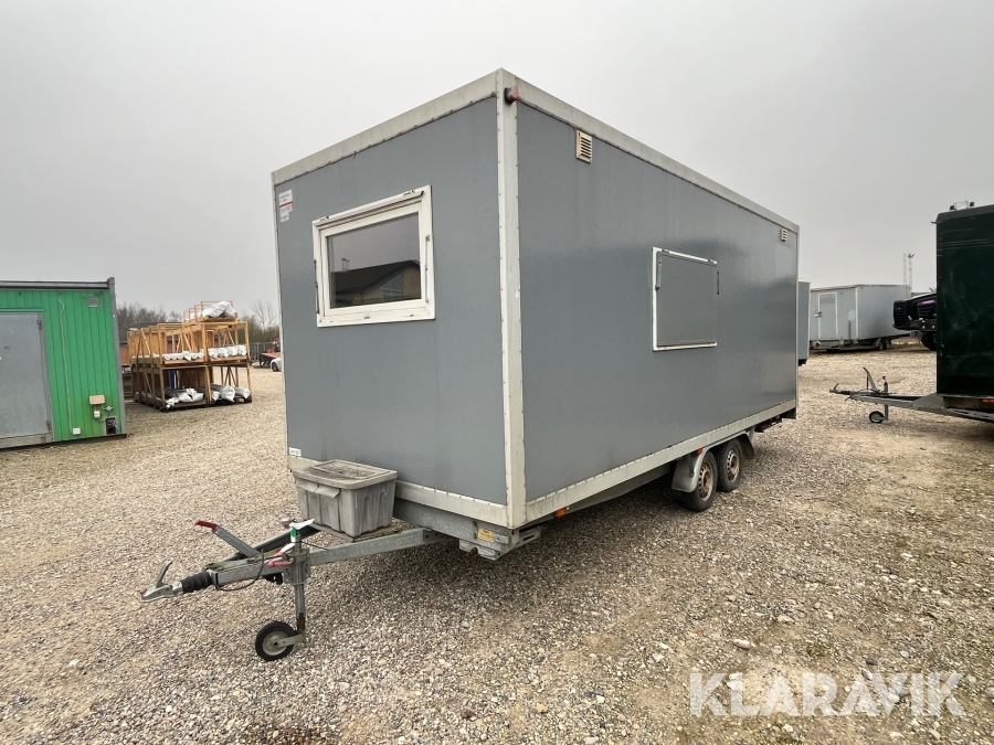 Kontorletvogn med toilet Variant 1301 S4