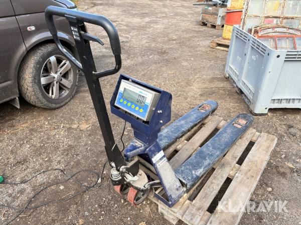 Palleløfter med vægt - 2000 kg