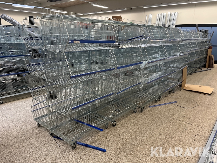 Værksteds/butik kurve 10 styk