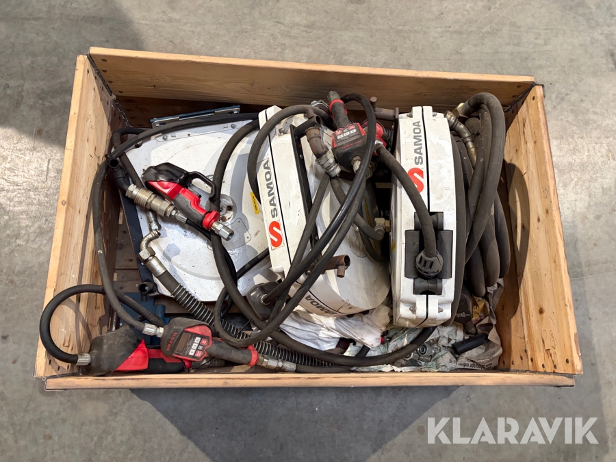 Slangeruller Samoa Reel Master med Graco tællehåndtag 6 styk