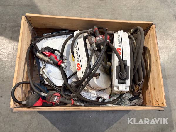 Slangeruller Samoa Reel Master med Graco tællehåndtag 6 styk