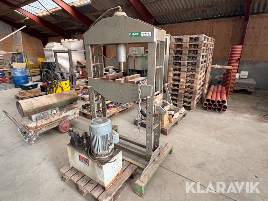 Hydraulik presse Stenhøj