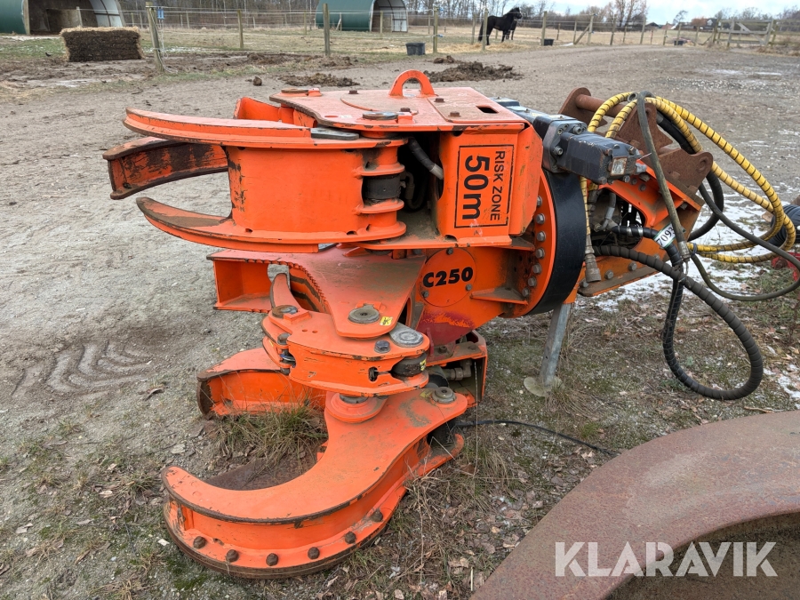 Træklipper Westtech Woodcracker C250 hydraulisk