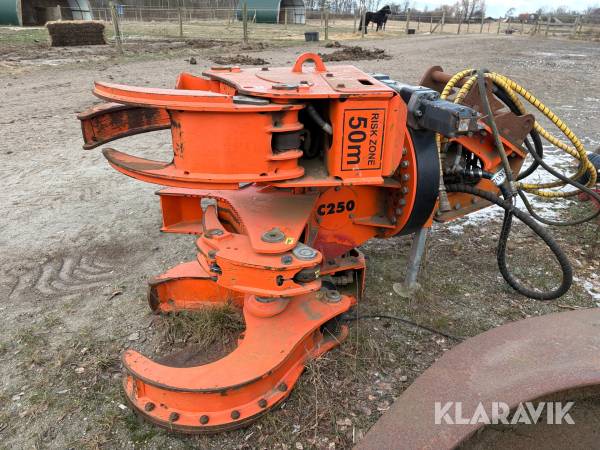 Træklipper Westtech Woodcracker C250 hydraulisk