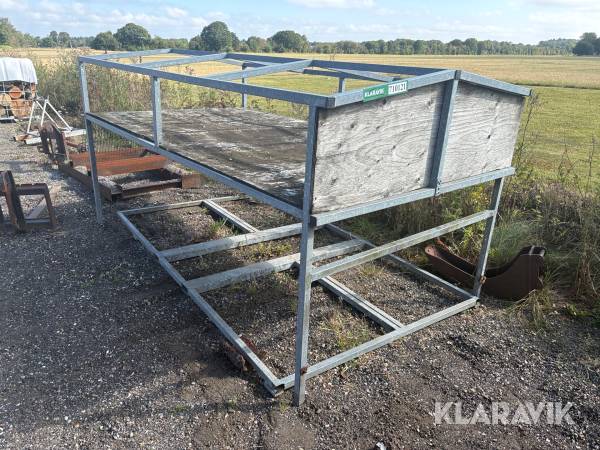 Ramme til ventilationsrør til trailer