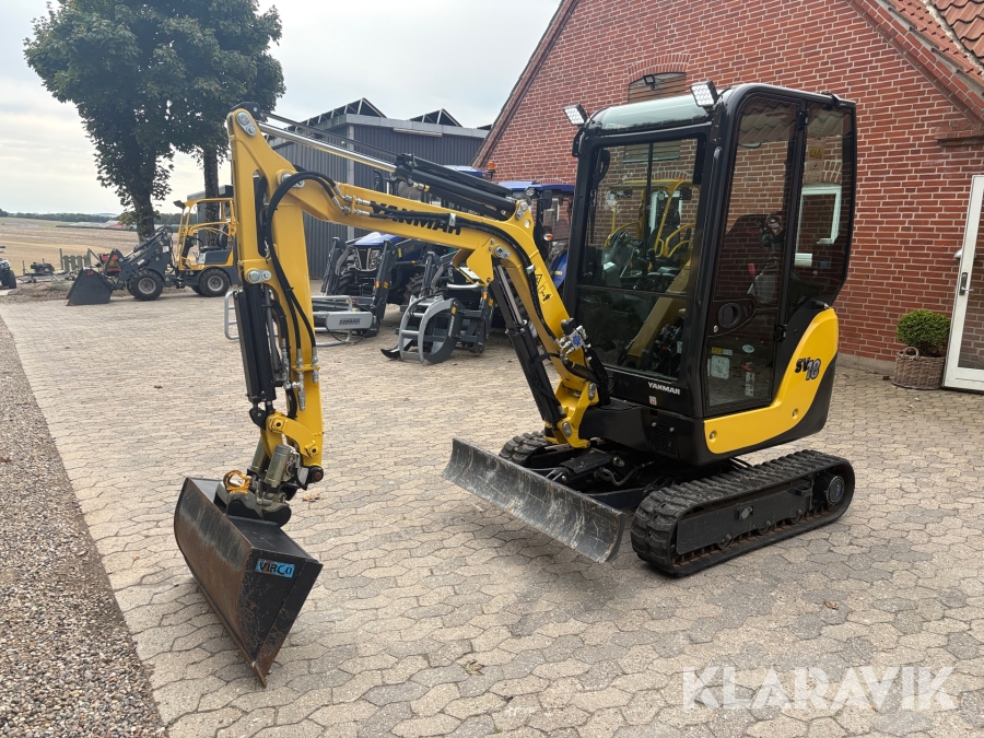 Minigraver Yanmar SV18