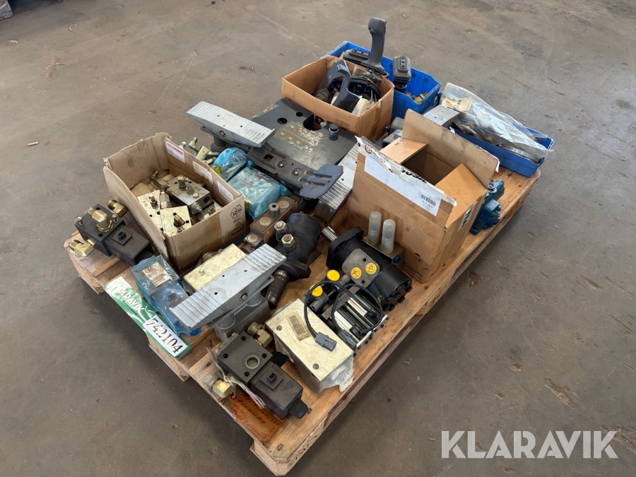 Assorteret dele til hydraulik