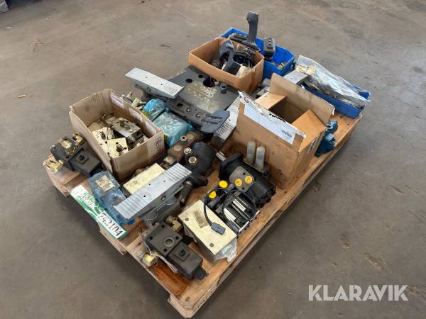 Assorteret dele til hydraulik
