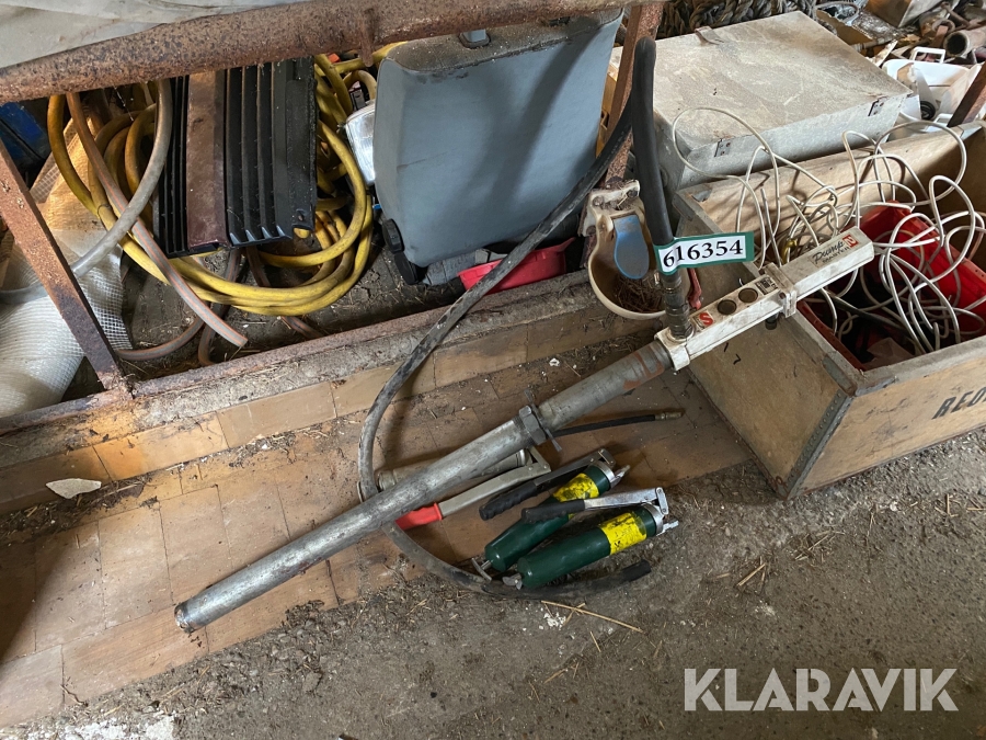 Fedtsprøjter og trykluft oliepumpe Pump Master