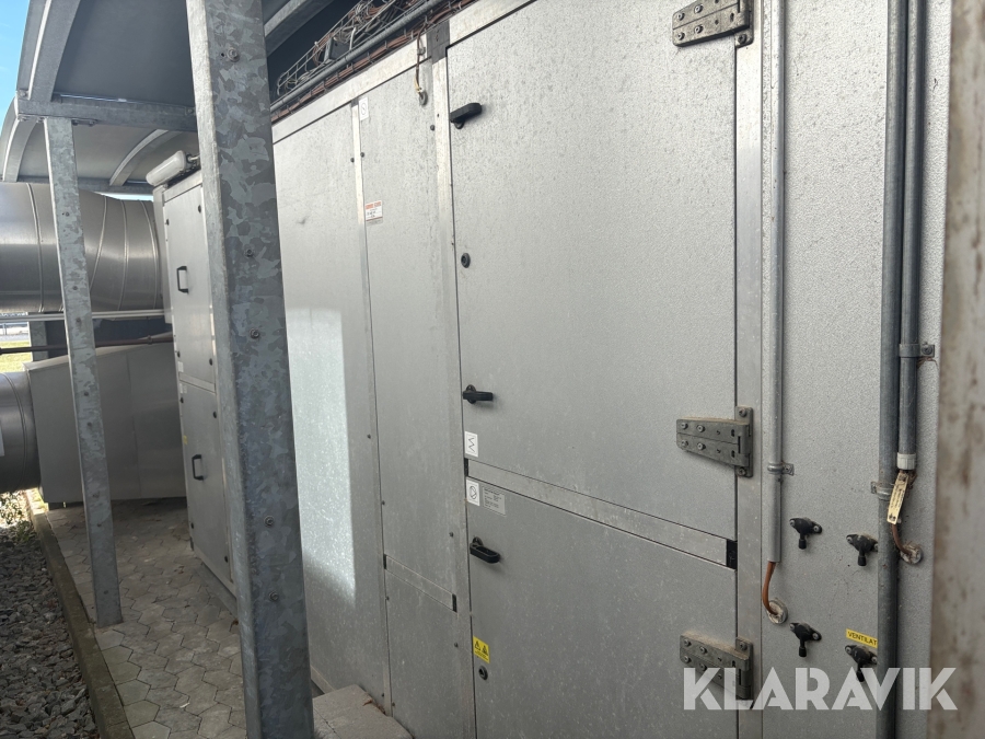 Ventilationssystem Servex komplet med gasfyr