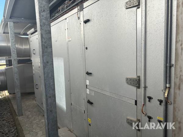 Ventilationssystem Servex komplet med gasfyr