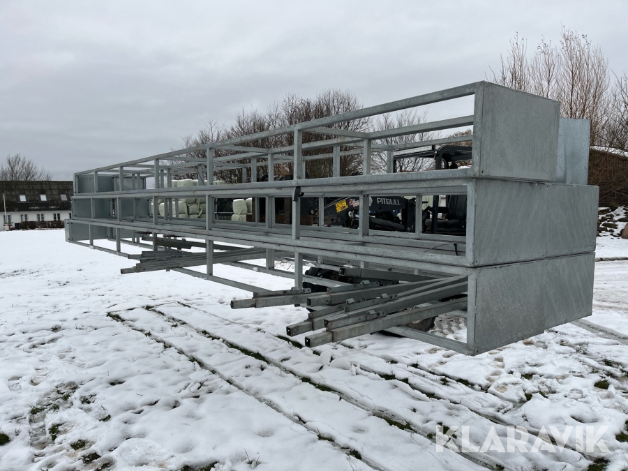 Rørbakker til ladbiler Galvaniseret, Holbæk, Klaravik auktio