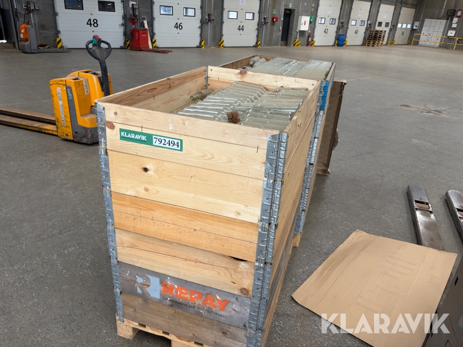 Glasflasker 2 paller
