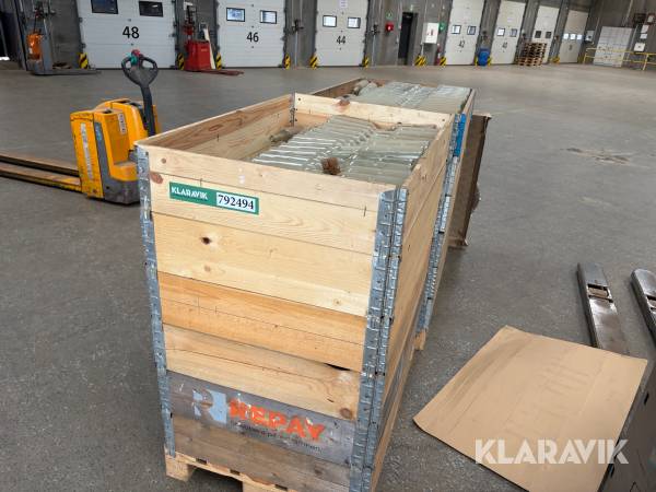 Glasflasker 2 paller