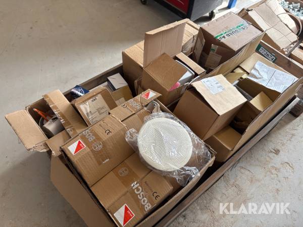 Assorterede brand/PA-komponenter Bosch/TOA - 1 palle