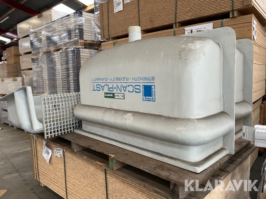 Lyskasser Scan-Plast Lyskuppel med rist til kælder – 3 styk