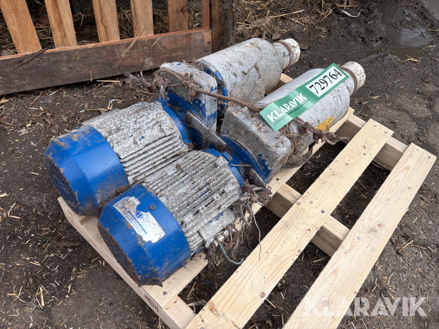 Motor til snegl M.H Jensen maskinfabrik