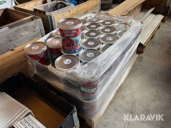 Træbeskyttelse Nowocoat Cooling paint - hvid, 50 spande af 5L