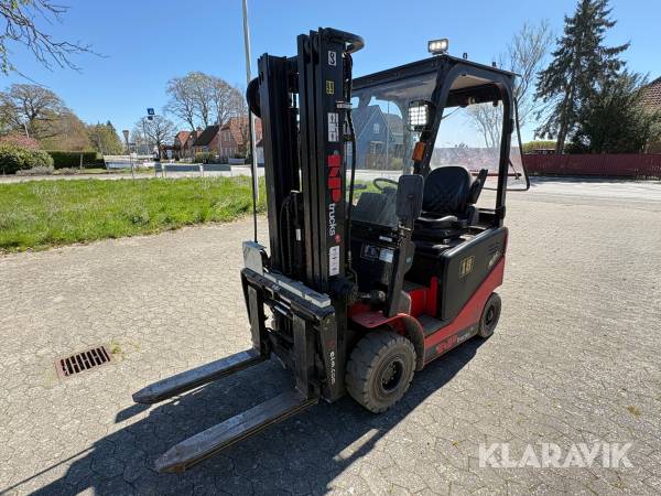 Elektrisk truck Hangcha CPD18J-C1 med udskydergaffel 