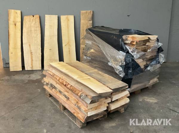 Samlet parti birketræ, 61 stk