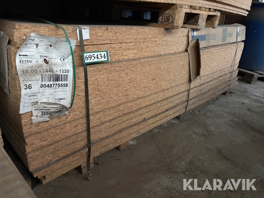 Osb plader 36 styk