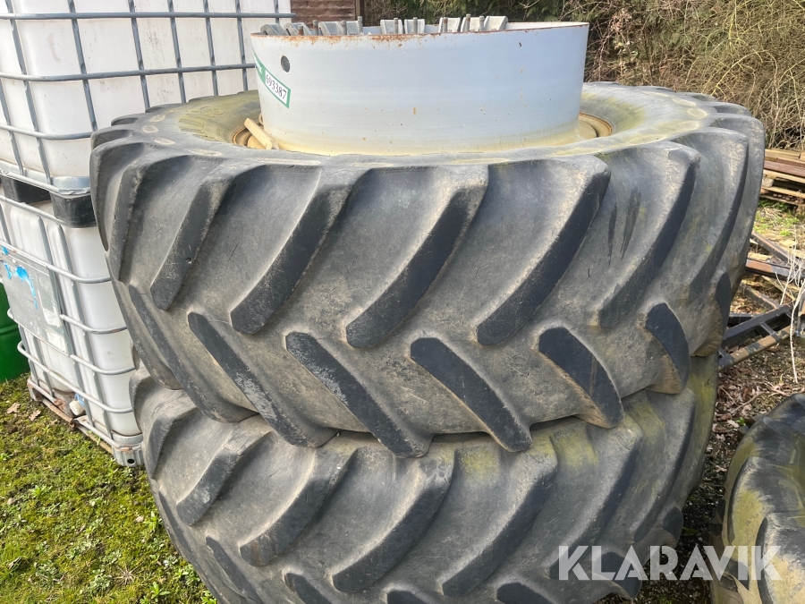 Tvillinghjul Michelin 650/65-42 - 2styk