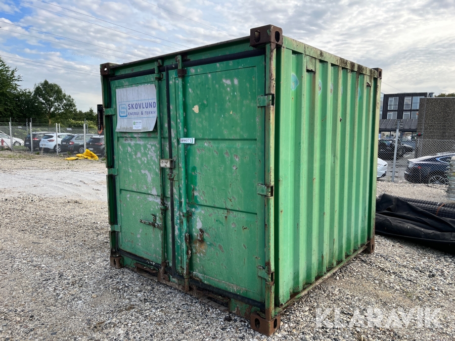 Container med fyranlæg 6 fod 