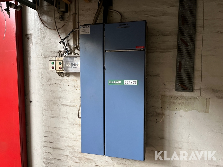 Strømtavle Tabula med indhold