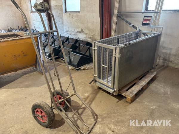 Svinevægt med vogn Meier Brakenberg F-Star 125
