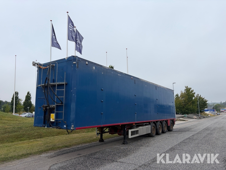 Cargo floor trailer AMT WF 410-4 kileformet