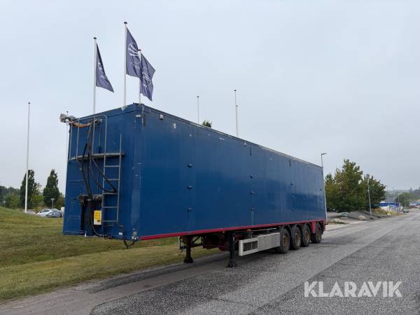 Cargo floor trailer AMT WF 410-4 kileformet