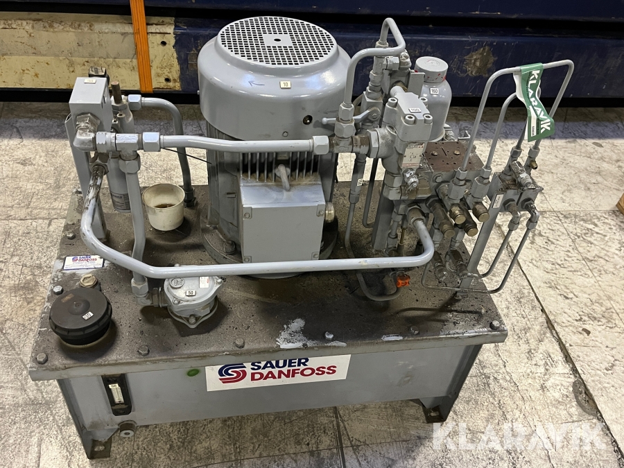 Hydraulikstation Sauer Danfoss